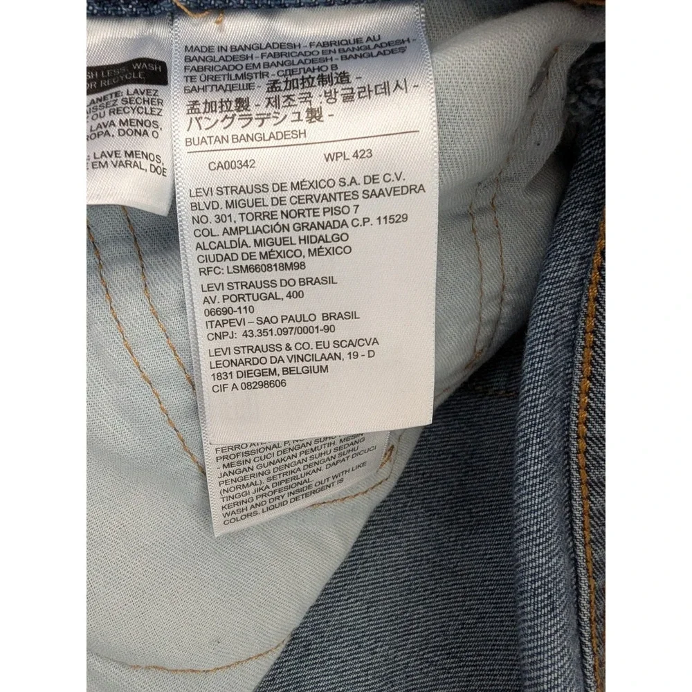 Levi Strauss 550 Mens Jeans Size‎ 40 Relaxed Fit Blue Denim Classic 100% Cotton